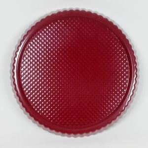 27cm Teflon Yanmaz Yapışmaz Tart Kalıbı Çizgili Tırtıklı Turta