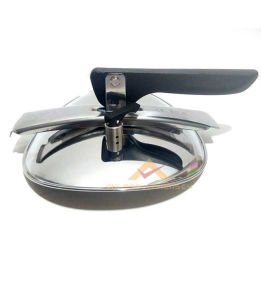 UNİVERSAL PASLANMAZ ÇELİK DÜDÜKLÜ TENCERE KAPAĞI