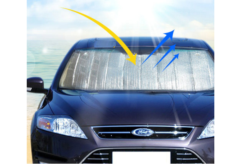 Araba Ön Cam Güneşliği 130*60 cm Parlak