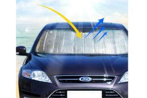 Araba Ön Cam Güneşliği 130*60 cm Parlak