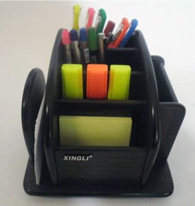 6 BÖLÜM 360 DERECE DÖNEBİLEN AHŞAP KALEMLİK