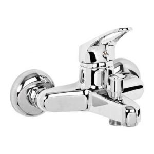 Aç Kapa Sistemli,Mix Banyo Bataryası,Sıcak Soğuk Duvara Monte 2 Yıl Garantili Süper Kromajlı Batarya