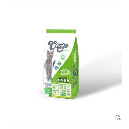 CANGO KEDİ MAMASI KOKTEYL 15 KG SAĞLIKLI DOĞAL VE YERLİ ÜRETİM