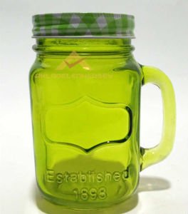 METAL KAPAK PİPETLİ CAM KAVANOZ İÇECEK KUPASI YŞ