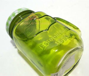 METAL KAPAK PİPETLİ CAM KAVANOZ İÇECEK KUPASI YŞ