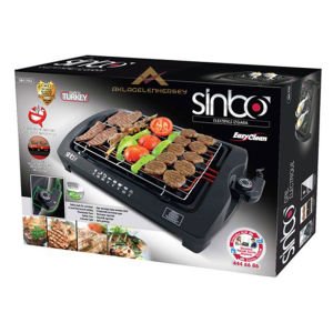 Sinbo Elektrikli Izgara 5 Kademe Termostat Ayarlı Mangal,Barbekü