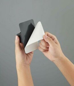 Siyah Yapışkanlı Lüx Duş Askısı