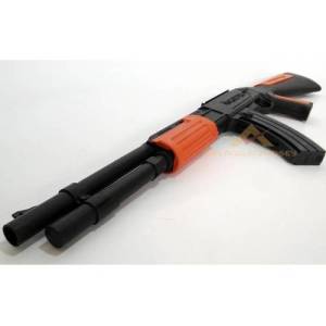 54x10cm Ebatında Boncuk Atan Popmpalı Tüfek Uzun Mesafeli Eğlenceli Boncuk Tabancası