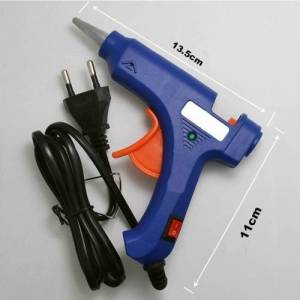 Açma Kapama Anahtarlı Sıcak Silikon Tabancası 7mm İnce Çubuk Silikon İçin Düğmeli Silikon Tabancası