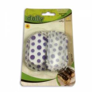 Ekler Kek Kapsülü Puantiyeli Isıya Dayanıklı Küçük Boy 90 adet