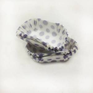 Ekler Kek Kapsülü Puantiyeli Isıya Dayanıklı Küçük Boy 90 adet