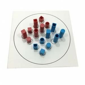 Quadru-play 16 Parça Ahşap Zeka Mantık ve Strateji Oyunu 5+ Yaş Quarto Oyunu