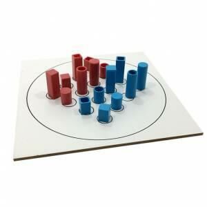 Quadru-play 16 Parça Ahşap Zeka Mantık ve Strateji Oyunu 5+ Yaş Quarto Oyunu