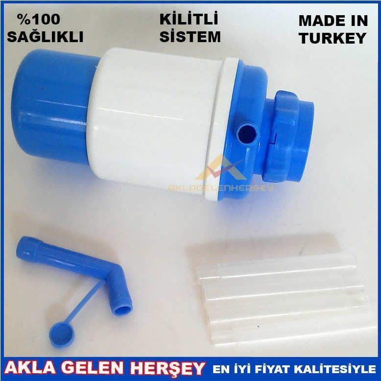 BASMALI KİLİTLİ SİSTEM DAMACANA SU POMPASI