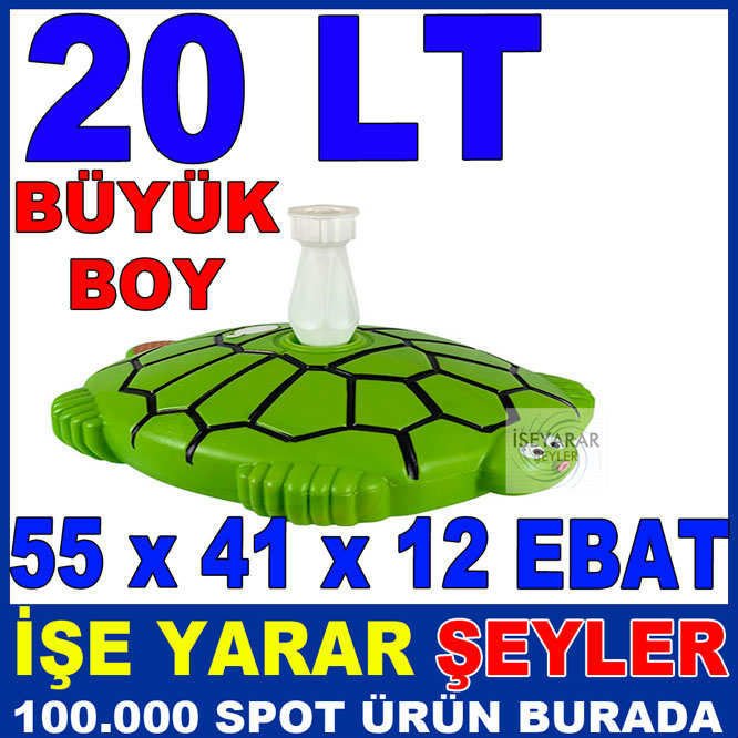 20 LT KAPLUMBAĞA MODEL SAĞLAM ŞEMSİYE SU BİDONU -2