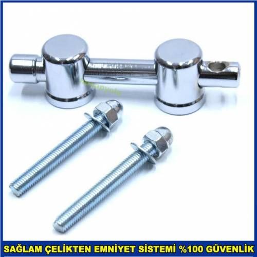 Alüminyum,ahşap,pvc,demir kapılar için emniyet tertibatı tüm kapılara uyumlu çelik güvenlik aparatı