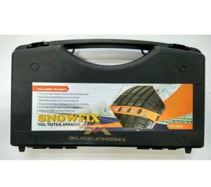 8 PARÇA AŞINMAYAN ÖZEL MALZEMEDEN ÜRETİM DEMİR APARATLI PATİNAJ ZİNCİRİ ÖZEL ÇANTALI KAR ZİNCİRİ