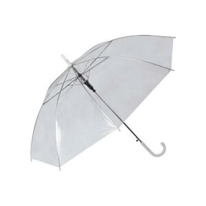 Kaliteli Şık 8 Telli Baston Unısex Şeffaf Şemsiye 71 cm Uzunluk, 90 cm Açık Çap