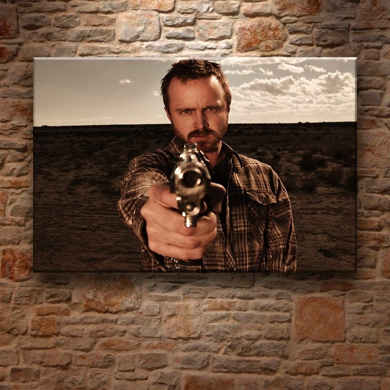 BB-JESSE PINKMAN 7 değişen ölçü ORİJİNAL KANVAS TABLO