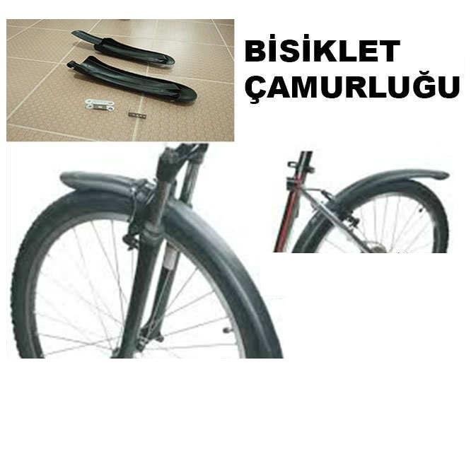 ÖN ARKA İKİ PARÇA VİDALI BİSİKLET ÇAMURLUĞU