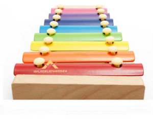 Orjinal ksilofon Çocuklar ve Büyükler İçin Eğitici Öğretici 8 Notalı Ahşap Ksilofon Vurmalı Çalgı