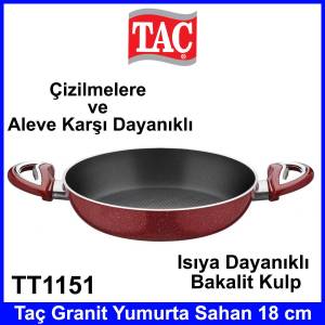 Taç TT1151 Granit Yumurta Sahan 18 cm Seramik Dış Yüzey