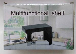 Multifonksiyonel Shelf Çok Fonksiyonlu Döner Askılık Plastik D-6