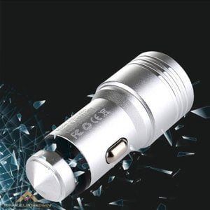 Cep telefonu araç şarjı android telefonlar için çift USB çıkışlı 2.1 amper samsung hızlı araç şarjı