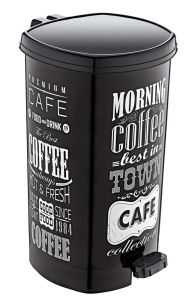 Ayak Pedallı Morning Çöp Kovası 20 Litre BüyükBoy Çıkabilen iç Kovalı Ø32 h:40 Sağlam Geniş Hazne