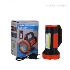 XS-519 3W USB Şarj Edilebilir 1200 mAh Lityum Pil ile COB Yan Kollu Lamba