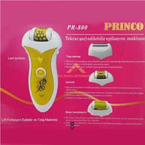 KABLOLU VE KABLOSUZ KULLANIMLI 3 FONKSİYONLU ŞARJLI EPİLASYON ALETİ