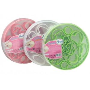 14 Parça Eğlenceli Pratik Hamur Şekillendirici Kurabiye Kalıbı