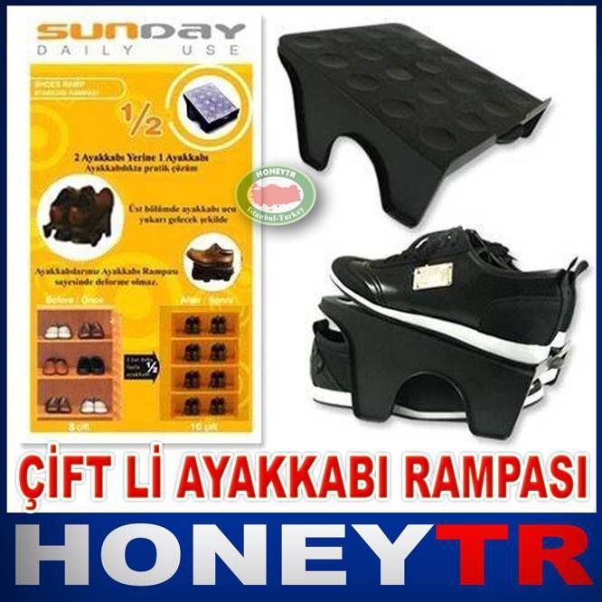 ÇİFT Lİ AYAKKABI RAMPASI 2 AYAKKABI KOYABİLME