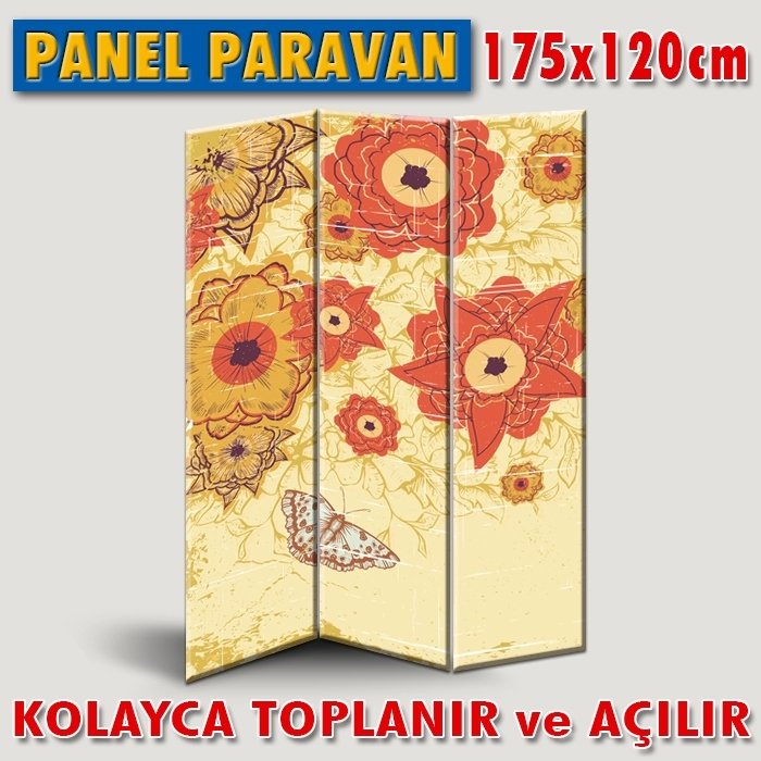 GÖRSELLİ KATLANIR PANEL BÖLME SİSTEMİ - KELEBEĞİN DÜNYASI