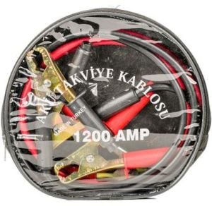 1200 Amper 1. Sınıf Akü Takviye Kablosu (Çantalı)