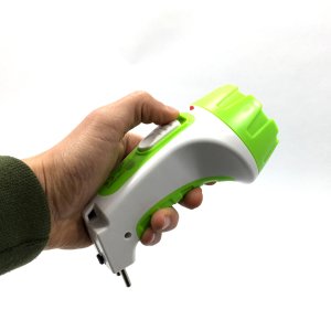 Uzun Mesafeli Ledli El Feneri Çift Kademeli Şarjlı Fener GK9937