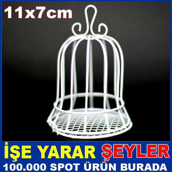 KUBBE KAFES MODEL METAL TEL ÖRGÜ NİKAH ŞEKERLİĞİ
