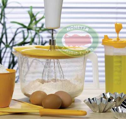 ÖZEL KORUMA KAPAKLI SIÇRATMAYAN MİKSER KABI 2LT