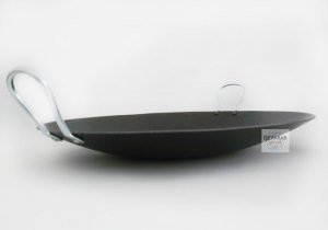 Büyükboy Yanmaz Teflon Kavurma Sacı Saçtava 42cm