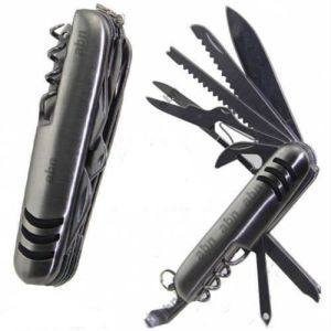 11 FONKSİYON PASLANMAZ ÇELİK ÇOK İŞLEVLİ İSVİÇRE TEKNOLOJİSİ ÇAKI