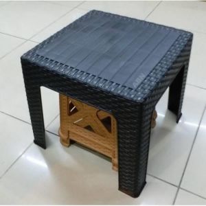 3 Parça Raddan Oturma Grubu 2 Tabure +Sahpalı Oturak Set,Sehpa+Çift Tabure Satranç-Tavla Oyun Masası