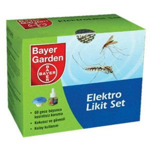 BAYER GARDEN SİVRİSİNEK İLACI ELEKTRO LİKİT SET