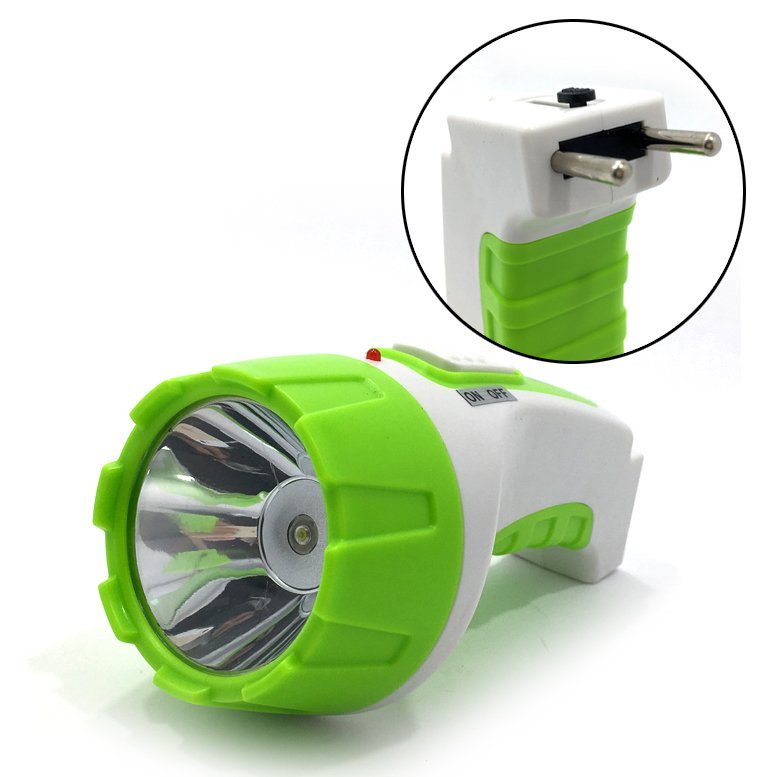 Uzun Mesafeli Ledli El Feneri Çift Kademeli Şarjlı Fener GK9936 Küçük Boy Güçlü Işıklı Led Fener