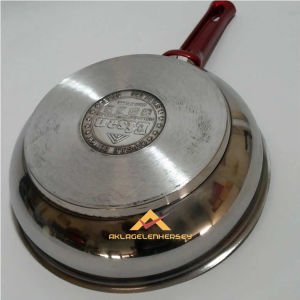 YANMAZ YAPIŞMAZ ÇOK AMAÇLI 18X3 CM ÇELİK TAVAPASLANMAZ ÇELİK DERİN TAVA ÖZEL ÇELİ ALT TABAN