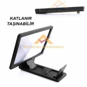 CEP TELEFONU İÇİN EKRAN 3 BOYUTLU GÖRÜNTÜYE ÇEVİREN SİHİRLİ EKRAN