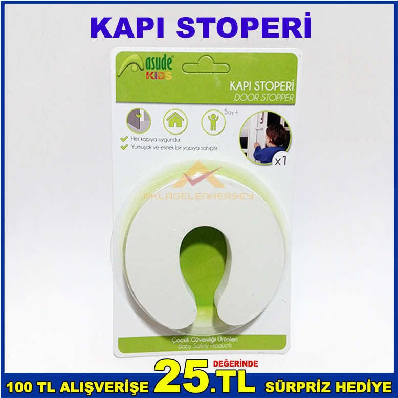 ÇOCUKLARIN PARMAKLARI KAPI ARALIKLARINDA SIKIŞMAMASI İÇİN KAPI STOPERİ