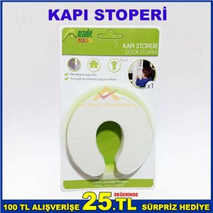 ÇOCUKLARIN PARMAKLARI KAPI ARALIKLARINDA SIKIŞMAMASI İÇİN KAPI STOPERİ