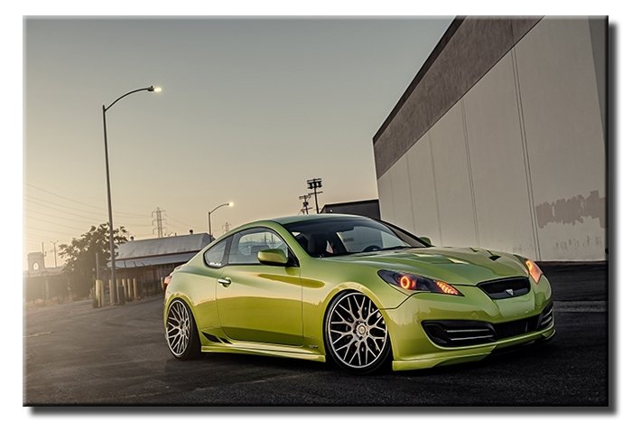 RÜYALARDAKİ HYUNDAİ 6 değişen ölçü ORİJİNAL KANVAS TABLO