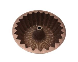 Döküm Alüminyum Granit Kaplama Kek Kalıbı 26cm Hızlı Isınan Yanmaz Yapışmaz Granit Yüzey Kek Kalıbı