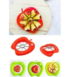 Pratik Tutma Sapı Emniyetli Elma Dilimleyici Pratik Elma Kesici Aparat